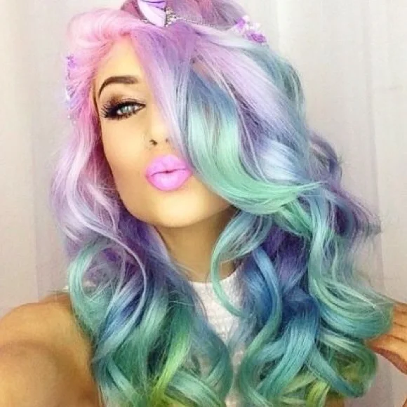 Accessories | 26 Unicorn Pink Pastel Lace Front Bodywave Wig 